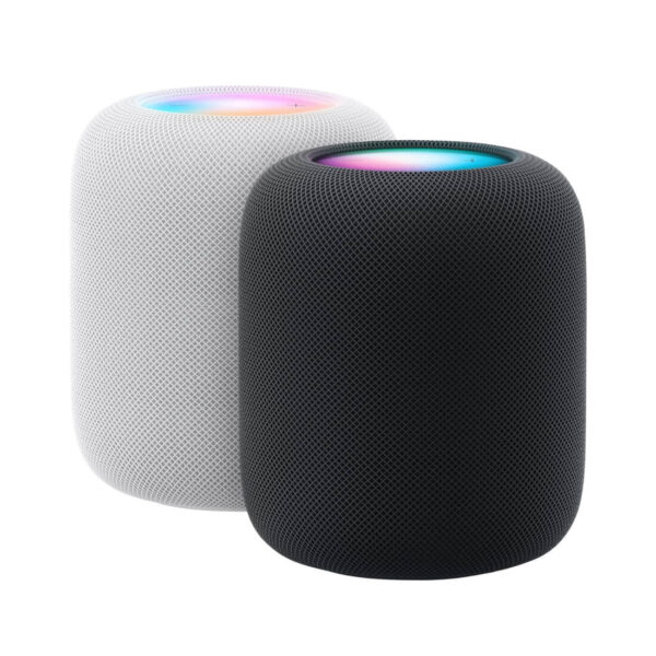 Apple HomePod 2nd Generation smart speaker with immersive sound and Siri support