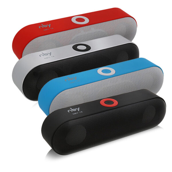 Outdoor portable wireless Bluetooth speaker with TF card slot and audio player