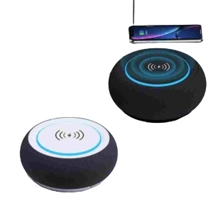 Wireless Bluetooth speaker with portable compact design and premium audio sound