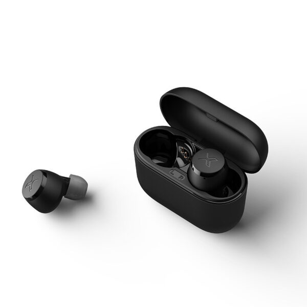 High-fidelity earbuds with powerful subwoofer bass.