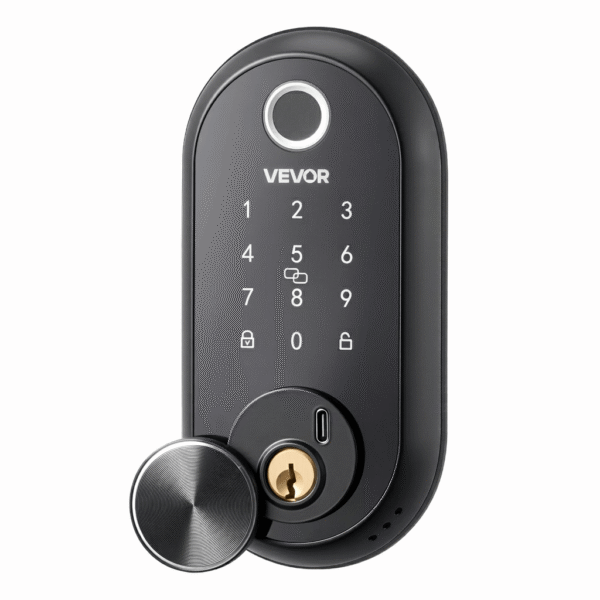 Keyless digital fingerprint door lock for smart home security