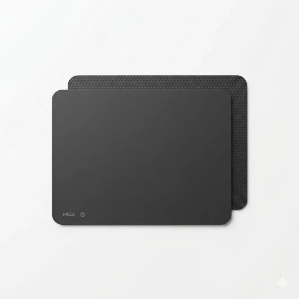 Large gaming mouse pad with a smooth surface for precision control.