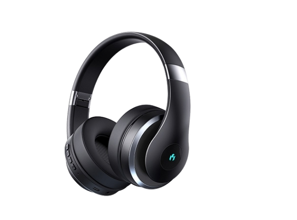 Wireless noise-canceling earbuds in a sleek charging case.