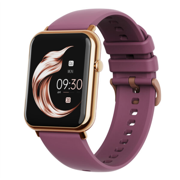 Smart waterproof watch with a clear touchscreen display.